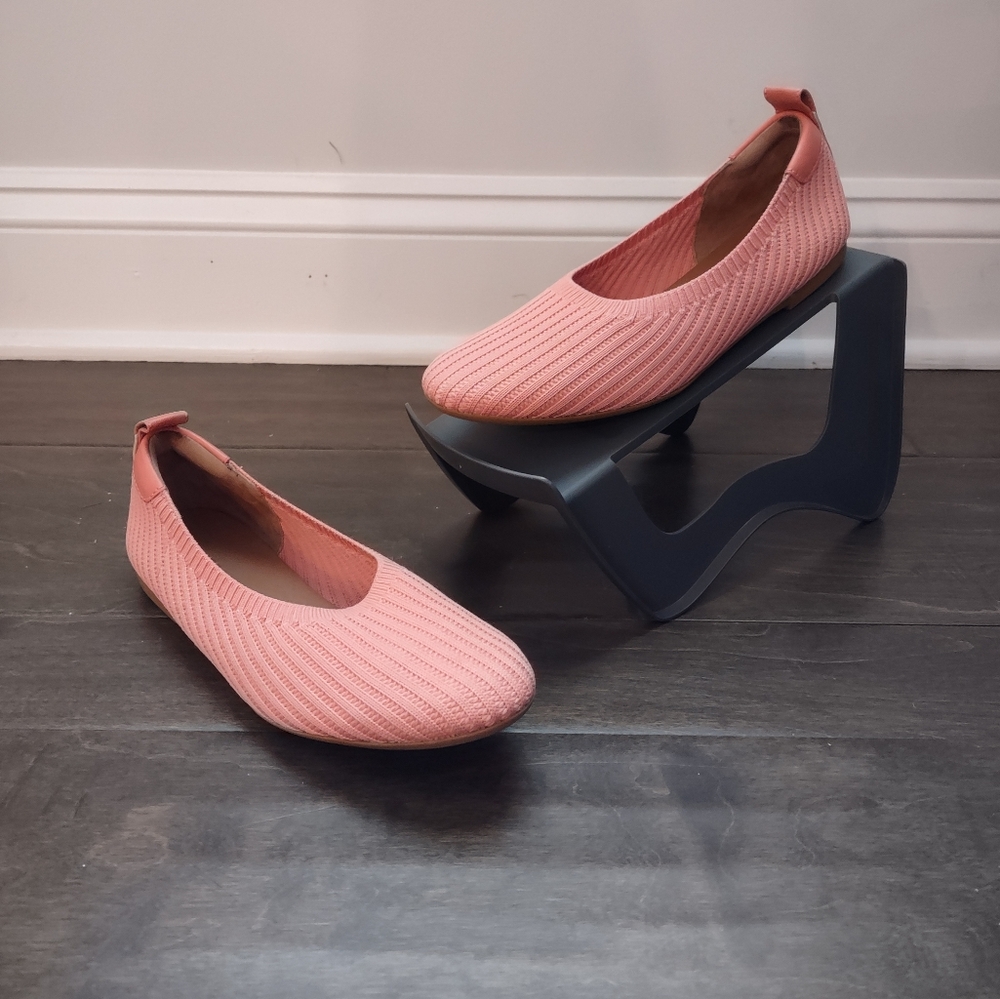 Everlane Day Glove ReKnit Ballet Flat Coral Pink